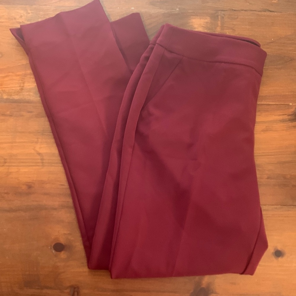 Dress Barn Maroon Pant